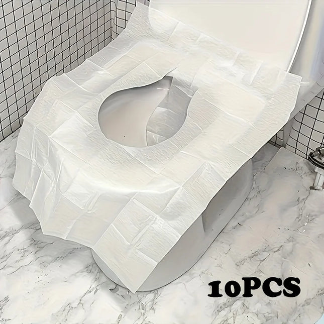 10pcs,Disposable toilet seat paper,Portable Toilet Seat Cover for Travel,Toilet paper