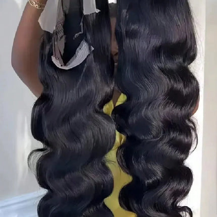 13x4 13X6 HD Lace Frontal Wig 40 42 Inch Body Wave Human Hair Wigs  Human Hair Remy 5x5 Gluless Lace Closure Wigs For Women