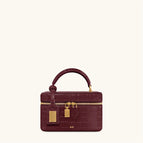 Wine red crocodile