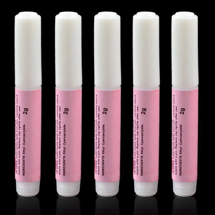 Press-on nails glue 2g small glue nail plate extension glue sticky fake nails quick-drying long-lasting strong adhesive
