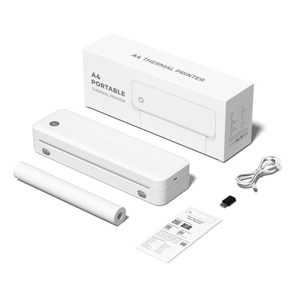 D82 Thermal Printer  USB Portable Photo Printer 203dpi for Images Exam Paper W/ Adjustable 56mm/77mm/107mm/210mm/216mm Printing