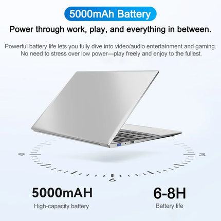 14.1 Inch Ultra Thin Laptop Intel I9-9900 32GB RAM 2TB SSD 5000mAh Battery Win11 Backlit Keyboard Fingerprint Gaming Note
