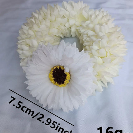 Artifical Jasmine Gajra Bracelet Floral Jewelry Traditional Scrunchies Bracelet Bun Juda Indian Wedding Favor