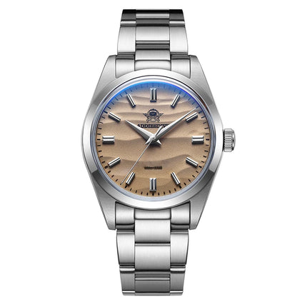 ADDIESDIVE 2026 Men's Quartz Watches Bubble Mirror Glass 100M Waterproof New 316L Stainless Steel Luxury Business Dress Watches