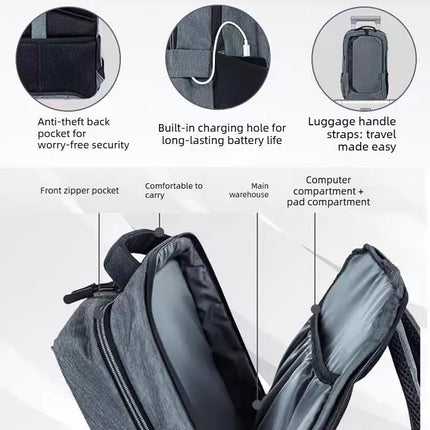 Lenovo ThinkPad 17.3-inch Dual Shoulder Laptop Bag Large Capacity Business Backpack