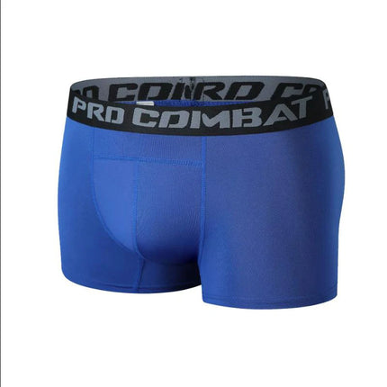 Men's football and basketball leggings, high elasticity training, sports fitness, 7-point leggings, quick drying, breathable