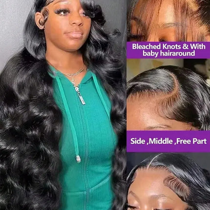 Body Wave 13x6 Hd Lace Frontal Wig Human Hair Glueless Wet And Wavy Wig For Women 13x4 Body Wave Lace Front Human Hair Wigs