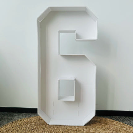 1PC 73cm/28.74inch Marquee Balloon Frame KT Board Numbers 0-9– Large 3D Standee for Birthdays, Anniversaries, Graduations – DIY