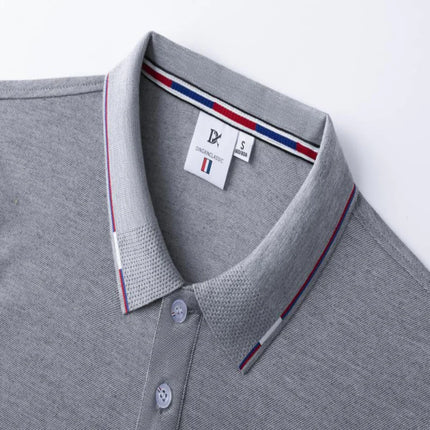 Casual polo shirt, short sleeved T-shirt, men's and women's shirt, personalized customization, printed logo image, embroidered l