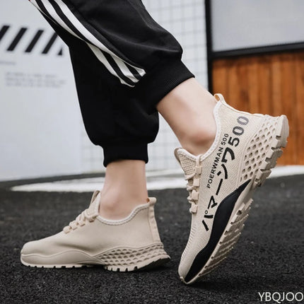 Large Size Spring and Autumn Fashion New Thick Sole Height Increasing Casual Men's Shoes Niche Trend Flat Sports Men's Shoes
