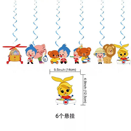 Circus Theme Clown Birthday Party Decoration Tableware Cup Plate Balloon Backdrop Baby Shower Kids Birthday Party Supplies Toy