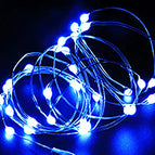 Blue / 1m 10leds-6PCS