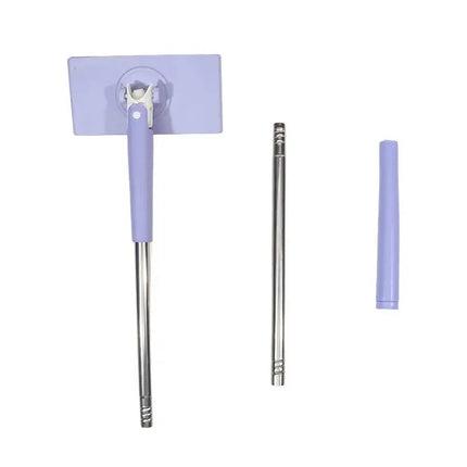 Practical cleaning tool with cloth clip and long handled tissue mop, suitable for household hygiene, bathroom walls and floors