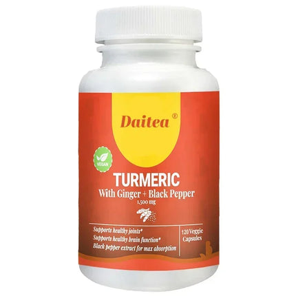 Turmeric Curcumin - with Black Pepper - Improves Absorption, Enhances Joint Function, AntioxidantCapsules