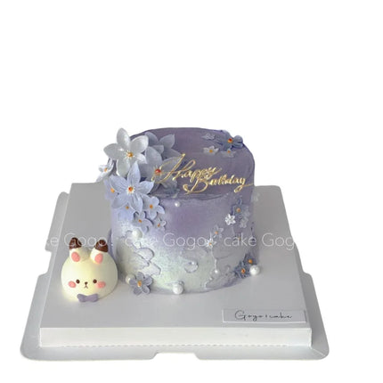 1Pcs Acrylic Happy Birthday Dessert Decoration Cake Toppers Gold for Children Party Birthday Gift Cake Toppers Baking Supplies