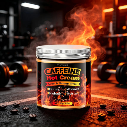 60g Caffeine Thermal Massage Moisturizing and Firming Moisturizing Cream for Face and Body, Ideal Exercise, Enhanced Moisturizin