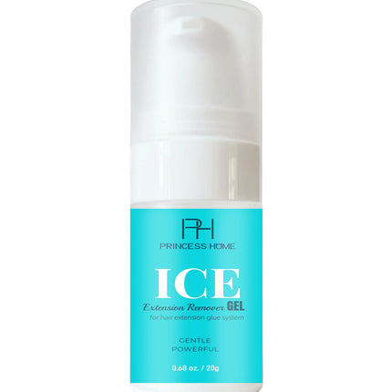 Ice Hair Extension Glue Gel Kit for Cold Bonding Hair Extension Custom Logo Four Bottle Bond Glue Adhesive and Remover Kit