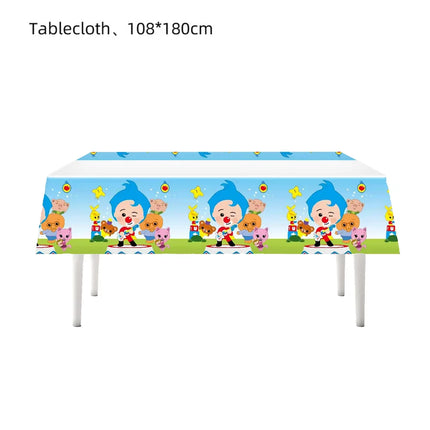 Circus Theme Clown Birthday Party Decoration Tableware Cup Plate Balloon Backdrop Baby Shower Kids Birthday Party Supplies Toy