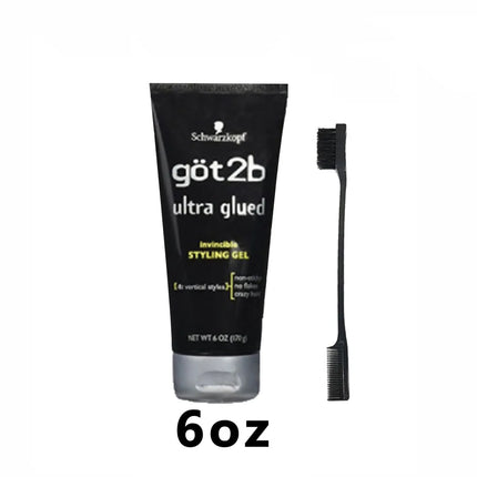 Got2b Glued Spiking Glue Hair Gel Water Invisible Resistant Strong Hold For Wig Adhesives Dege Control Gel For Screaming Hold