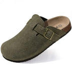 cow suede-Army Green / 45