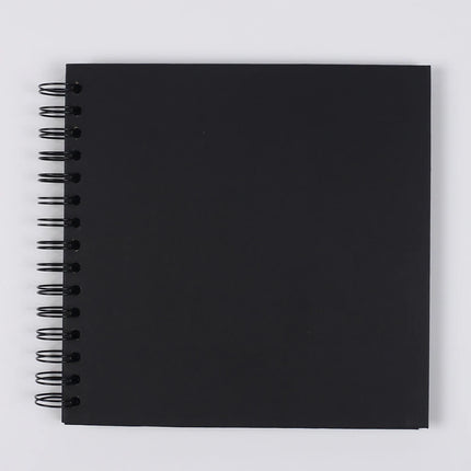8 Inch DIY Scrapbook Photo Album 40 Pages Hardcover Kraft Pape Photo Book Blank Memory Scrap Book for DIY Crafts Anniversary