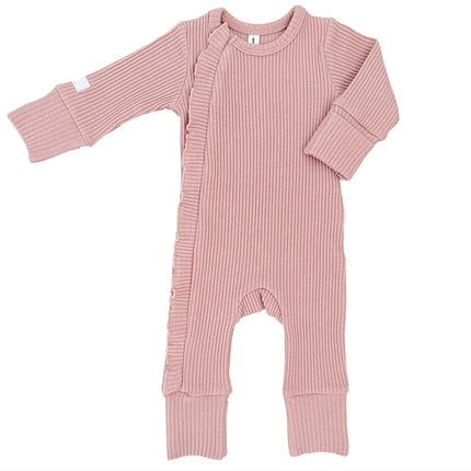 Personalized Newborn Baby Girls Knitted Jumpsuits Solid Color Outfits New Autumn Baby Rompers Clothes Toddler Infant Overalls