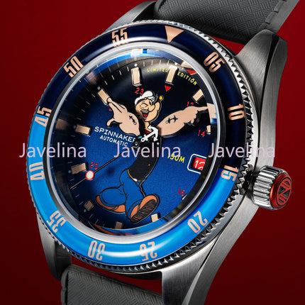 Popeye joint automatic mechanical watch 5161 retro night light waterproof