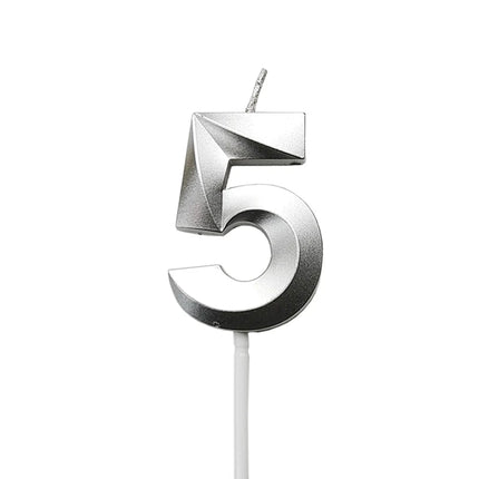 Digital birthday candles Opera House Digital Candles Birthday Cake Decoration Party Gold Silver Creative Candles