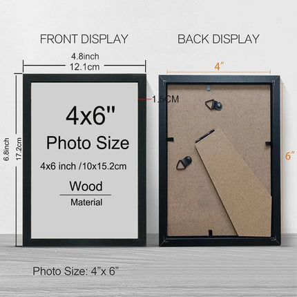 5/7/9/14ps Black Combination Blank Photo Frame Set Nordic Home Decor Family Photo Frame Wall Art Poster Prints Without Mat
