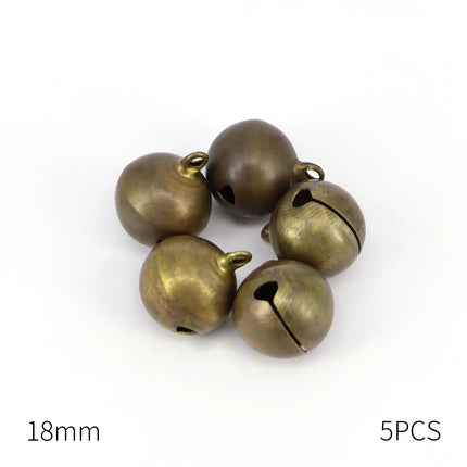 Bronze Bells Small Copper Jingle Bells Loose Beads Hand make Accessories Jewelry Home DIY Christmas Tree Festival Party Tree