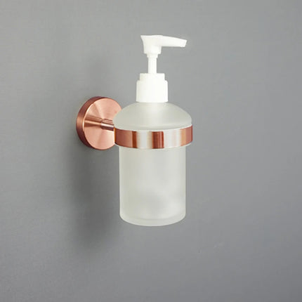 High Quality Brushed Rose Gold 304 Stainless Steel Towel Rack Toilet Paper Holder Towel Bar Soap Dish Bathroom Accessories