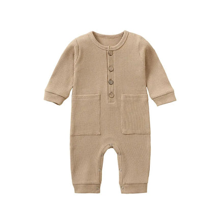 100% Cotton Jumpsuits Newborn Baby Rompers Folded Gloves Long Sleeved Sleepsuits Infantil Sleepers Roupa De Bebe Macacao Jumper