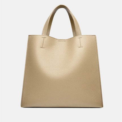 Premium Quality Luxury Brand Designer Leather Women Classic Handbag Solid Shoulder Bag For All Occasions