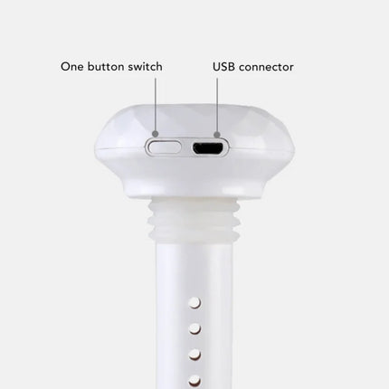 Desktop Humidifier Mute White Portable High Capacity Water Bottle Humidifier For Home Car