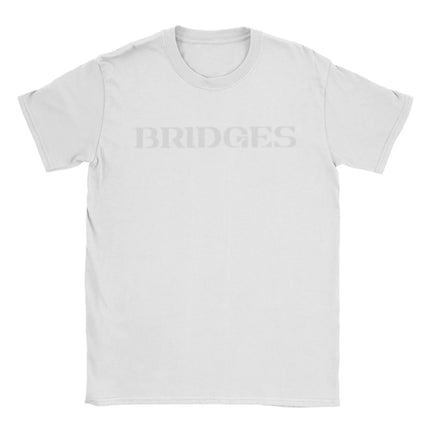 Bridges Death Stranding Logo T Shirts Men Cotton Humor T-Shirt Crew Neck Video Game Tee Shirt Short Sleeve merch Plus Size