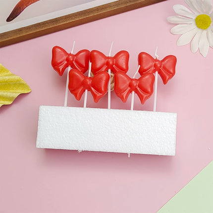Butterfly Cake Candle Valentine's Day Decorative Decoration Gifts Girlfriend Romantic and Warm Birthday Decorative Candles