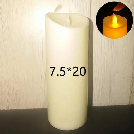 1~10PCS Swing LED Candles Flameless Flickering Light Flameless Candle for Christmas Wedding Decor Birthday Party Supplie  ﻿