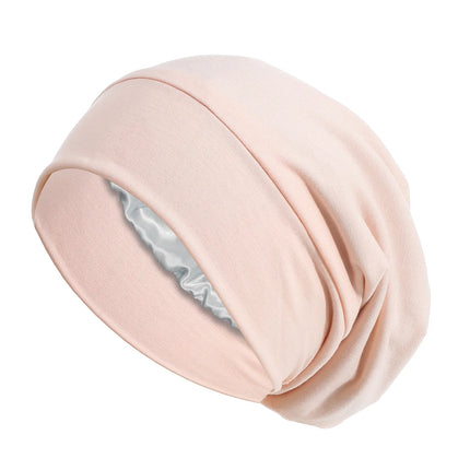 Indian Women Turban Satin Sleeping Cap Inner Hijab Hat Beanie Bonnet Muslim Bandana Hair Loss Headscarf Head Wrap Turbante Mujer