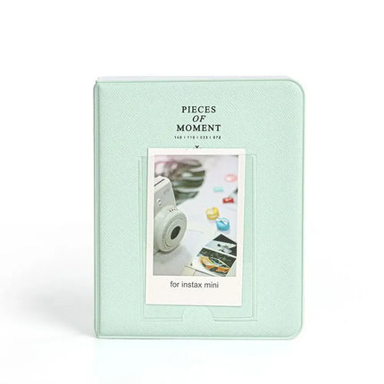 1PC 64 Pockets Photo Album Inch Pictures Storage Case Stamps Tickets Cards Organizer For Fujifilm Instax Mini 12/11/9