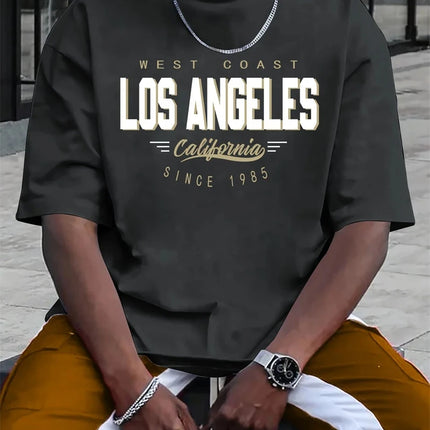 Simple Trendy Letters T Shirts Summer Fashion Streetwear Hip Hop 3D Printed T-shirts Cool Oversized Breathable Mens Clothing