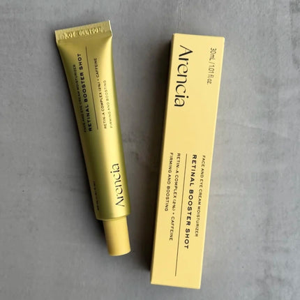 30ml Arencia Retinal Brighten Firming Boosting Moisturizer VitaminC Booster Shot Glutathione Face Eye Cream Day Night Cream Duo