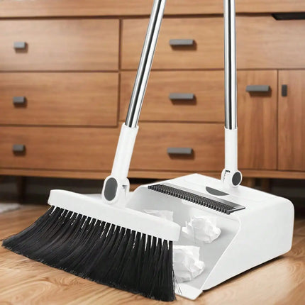 3 In 1 Foldable Broom With Dustpan Combo Set&Floor Brush | Household Cleaning Tool Set, Outdoor Broom, Efficient Cleaning, Flexible Design, Quick Dust Removal, Dorm Room Essentials, Good Helper For Home And Office Cleaning 20