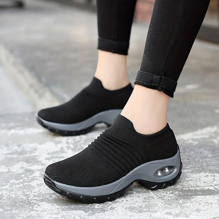 Non Slip Work Shoes Women, Slip On Sneakers Women,Work Shoes Walking Gym Nurse Mesh Casual Fashion Sneakers Comfort Breathable Lightweight