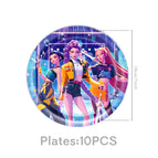 10pcs 7inch plates 1 / Other