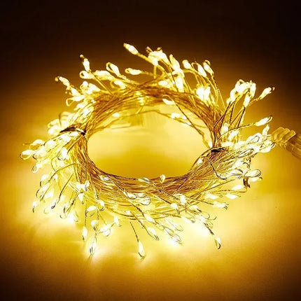 3/6M USB Powered Remote Control Fairy Lights for Wedding Christmas Party Garden Decoration Firecracker String LED Lights