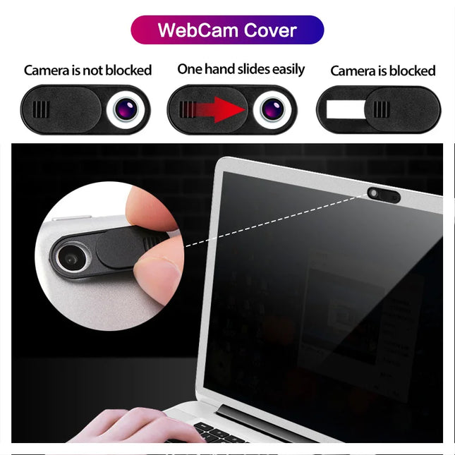 Webcam Cover Laptop Camera Cover Slider Phone For Xiaomi Samsung Tablet Phone Camera Len Cover Privaci Sticker For Macbook HP