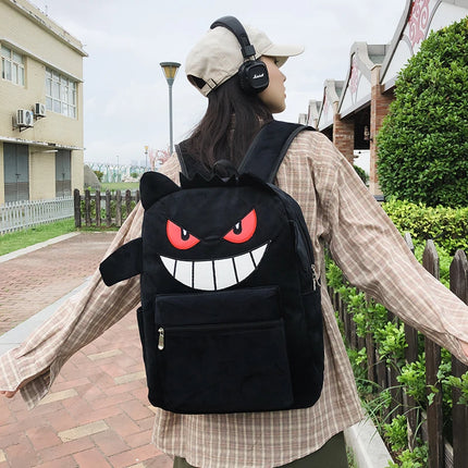 New Fashion Women's Backpacks High Quality Computer Bag Large Capacity Shoulder Bag Cartoon Pattern Soft Fabric Women's Handbags