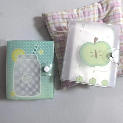 M5 3 inch Photocards Holder Transparent Rain Series Photo Album Loose Leaf Idol Card Collection Binder High Quality