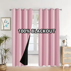 PINK / W132 x H183CM / 1 panel|Grommet Top