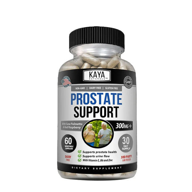 Prostate Support | Saw Palmetto - Hair Growth and Reduce Frequent, Urinary Tract Support, 120 Capsules